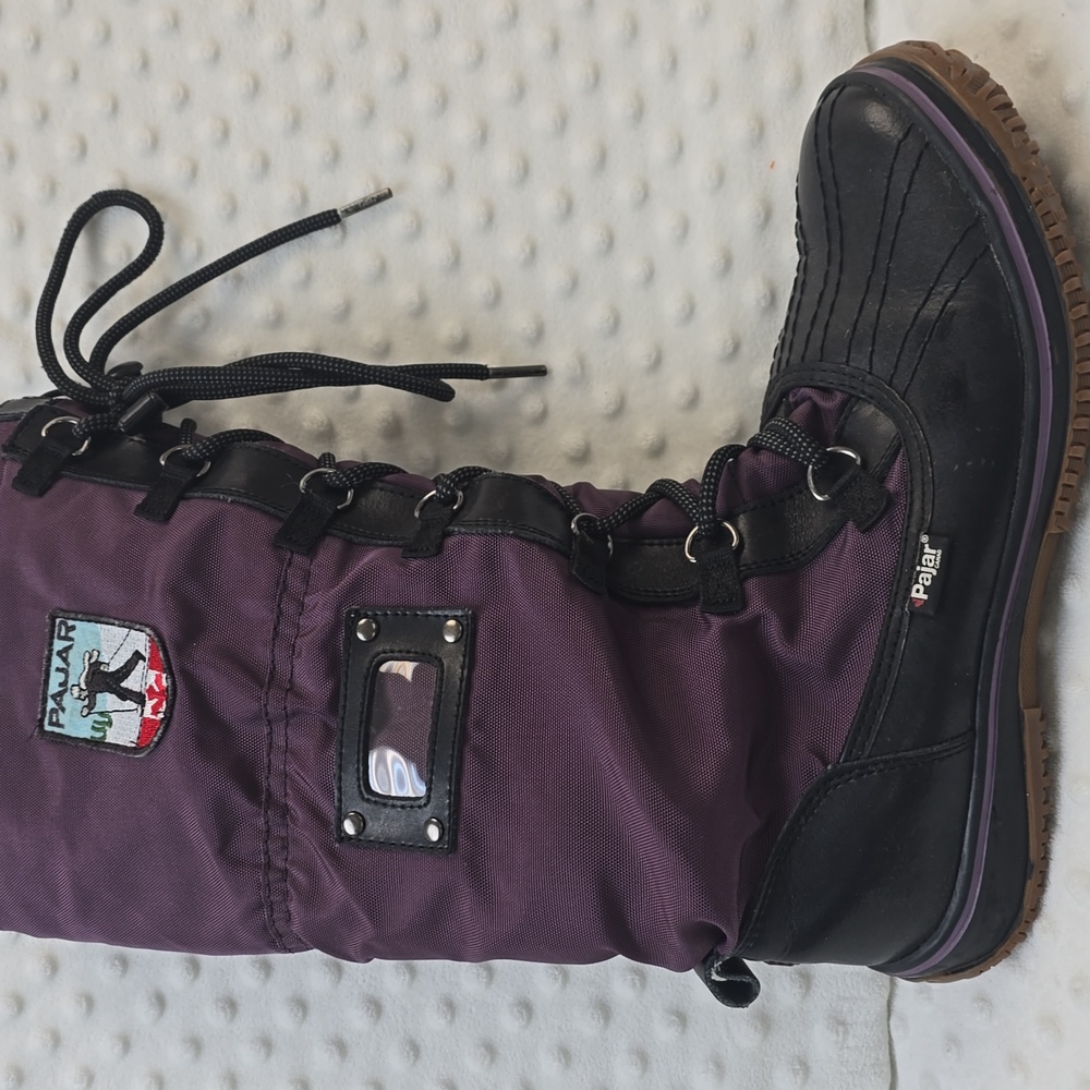 Pajar Purple and Red Hiking Patch
